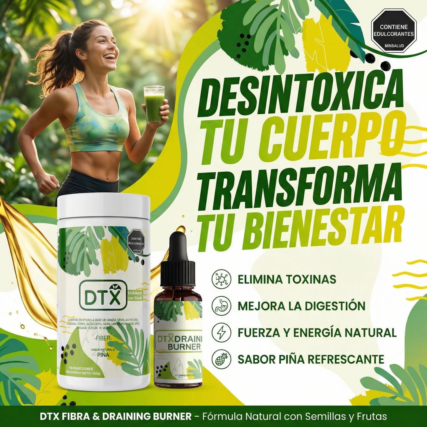 Combo Fibra + Drenador DTX