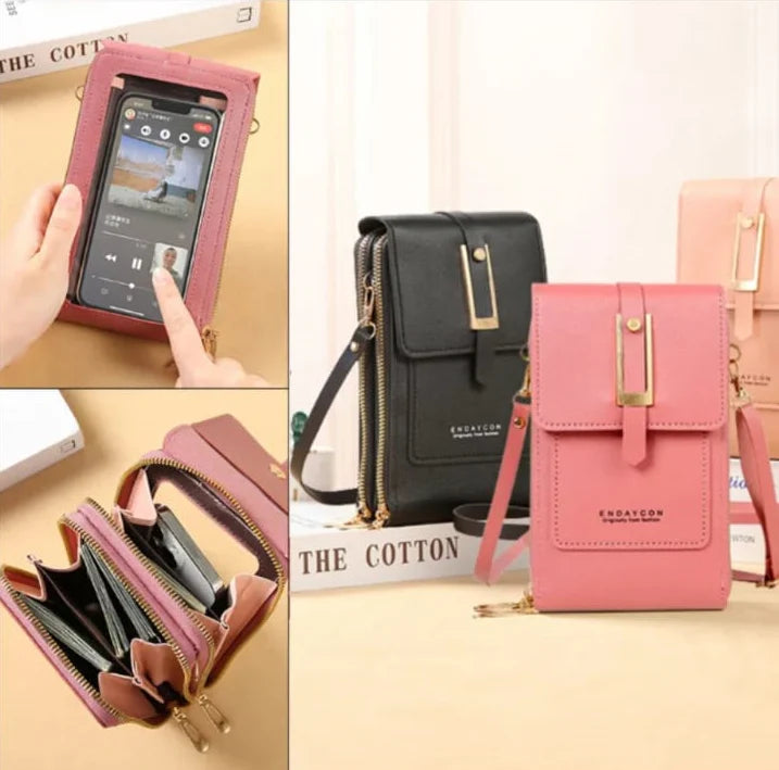 👜 Oferta 2x1: Bolso porta celular y documentos - Luxury Girl®✨