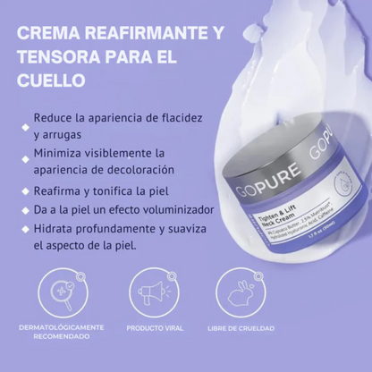 💎 GoPure® Reafirmante de Cuello