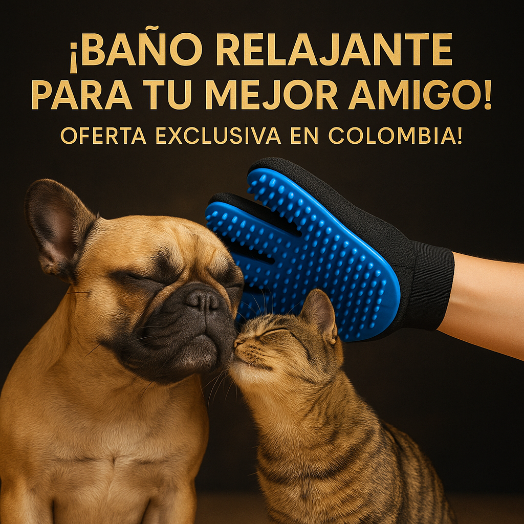 🧤🚿 Guante Ducha para Mascotas 🐶🐱