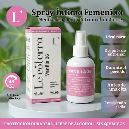 Spray Intimo Le’côterra