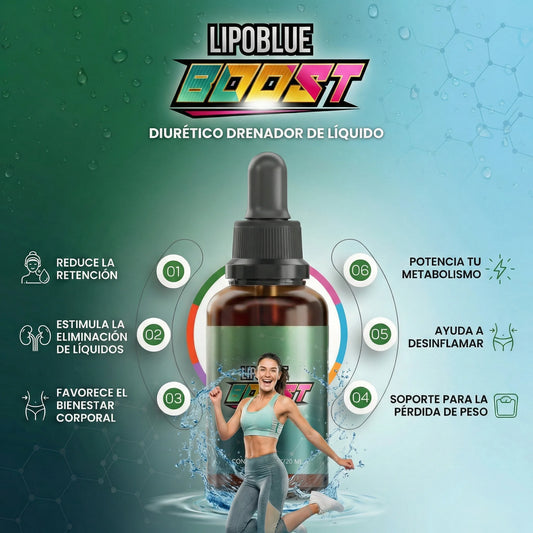 Drenador Lipo Boost | Elimina exceso de liquidos