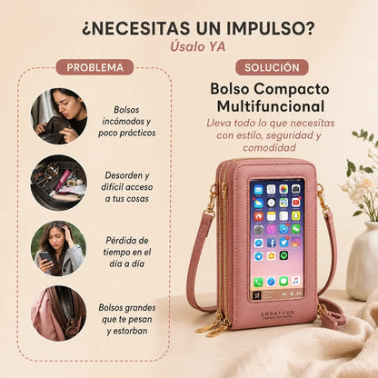 👜 Oferta 2x1: Bolso porta celular y documentos - Luxury Girl®✨