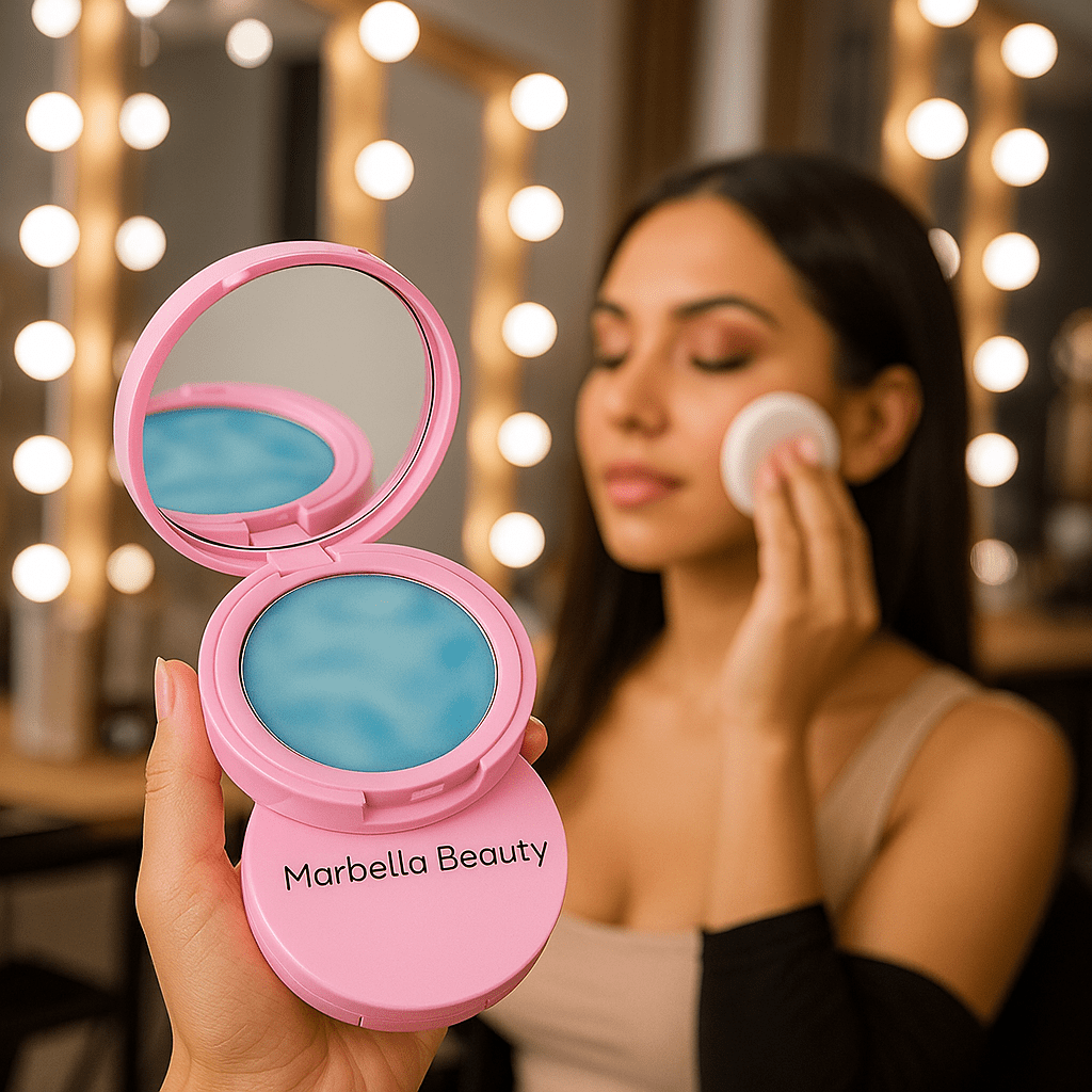 Marbella Beauty | Polvo Matificante para Control de Brillo - Golden Group Enterprise