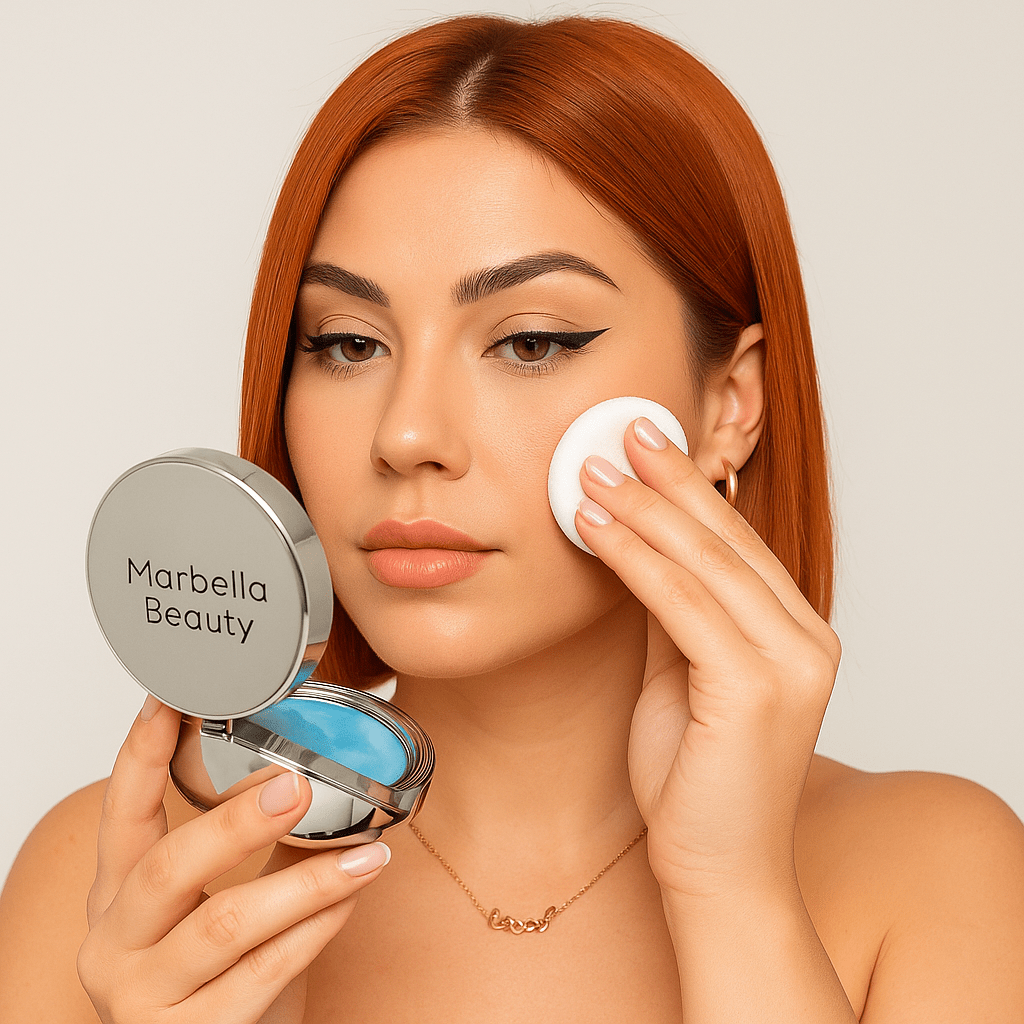 Marbella Beauty | Polvo Matificante para Control de Brillo - Golden Group Enterprise