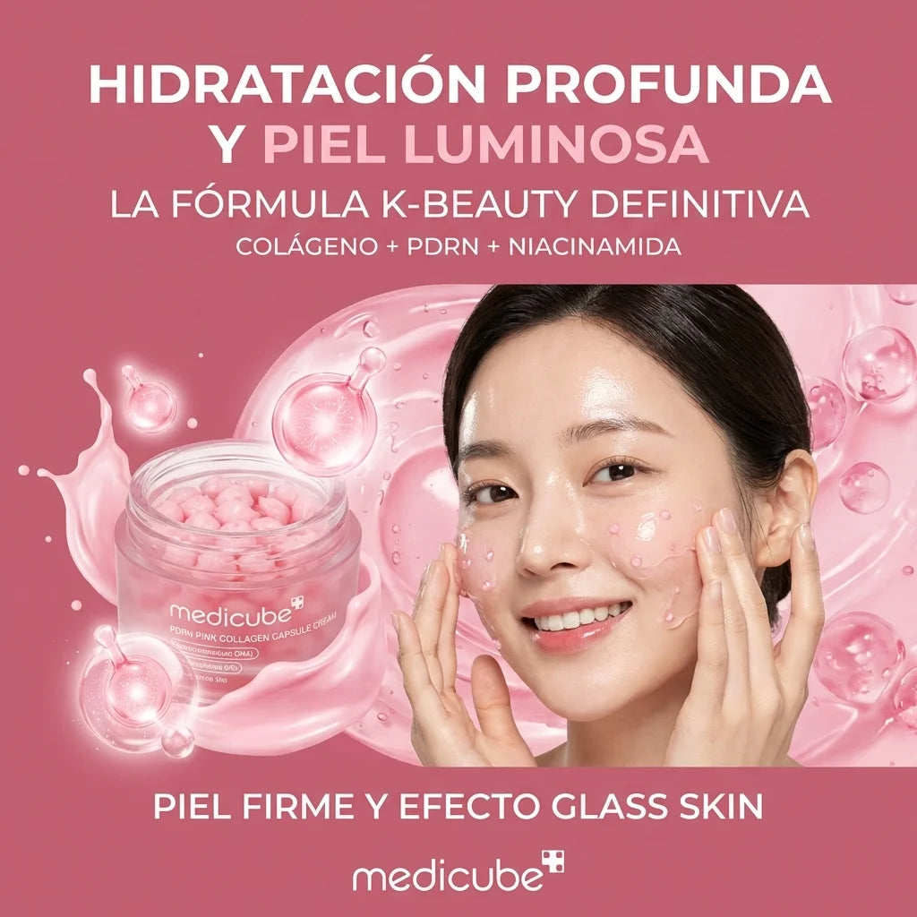 Medicube PDRN Pink Collagen Capsule Cream | Crema Revitalizante Avanzada